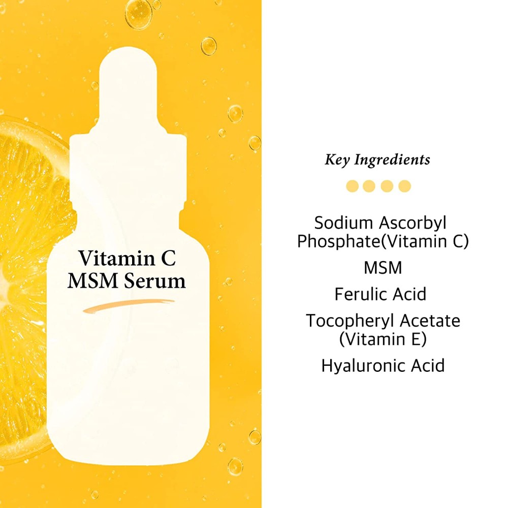 Cos De Baha VM Vitamin C MSM Serum Сыворотка с витамином C 5% ...